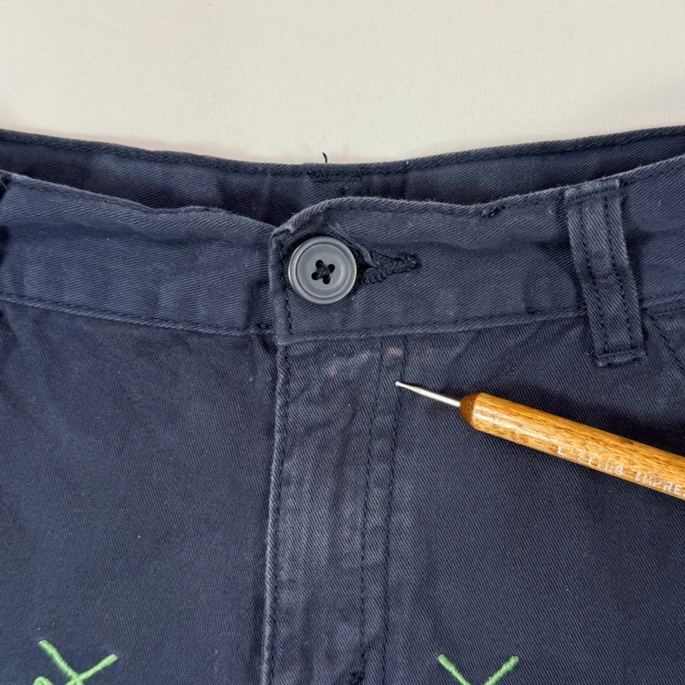 GYMBOREE Boys Golf Embroidered‎ Navy Shorts Size 10 Preppy Classic